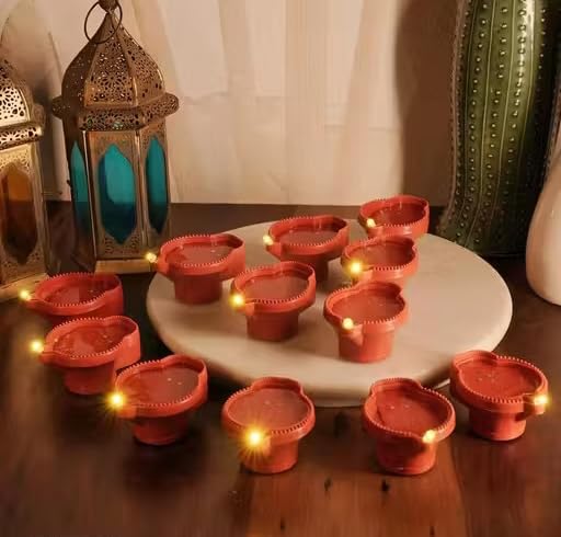 Premium Water Sensor LED Diya - Just Add Water & Let Your Home Glow!