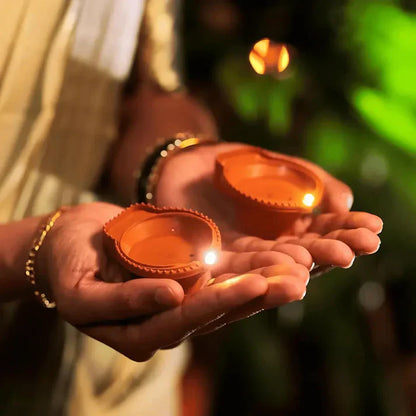 Premium Water Sensor LED Diya - Just Add Water & Let Your Home Glow!